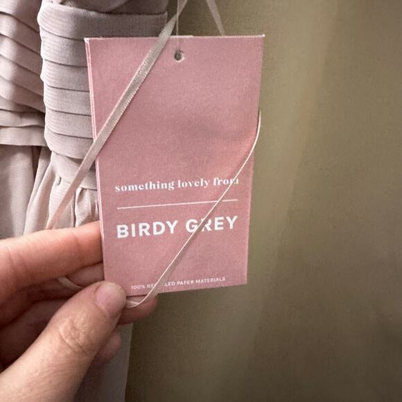 Birdie Grey Laurie Empire Dress XL
Chiffon Taupe - Picture 4 of 8